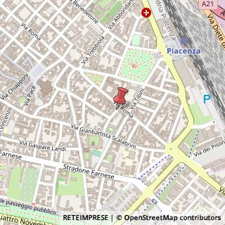 Mappa Via San Corrado Confalonieri, 4, 29121 Piacenza, Piacenza (Emilia Romagna)