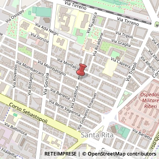 Mappa Via Mombasiglio,  45, 10136 Torino, Torino (Piemonte)