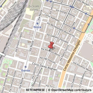Mappa Via Vincenzo Monti,  13, 10126 Torino, Torino (Piemonte)