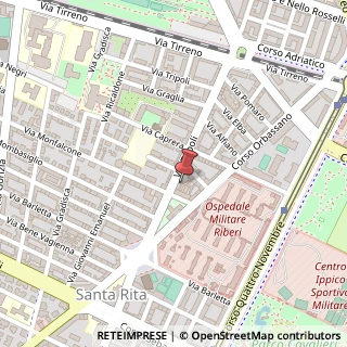 Mappa Via Tripoli, 41a, 10137 Torino, Torino (Piemonte)