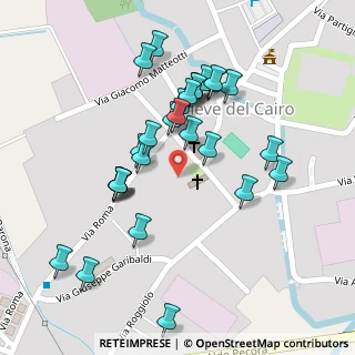 Mappa Via Stefano Marianini, 27037 Pieve del Cairo PV, Italia (0.11034)