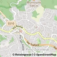 지도 Pino Torinese