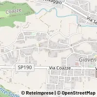 Karte Giaveno