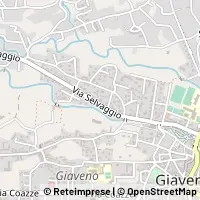 Hartă Giaveno