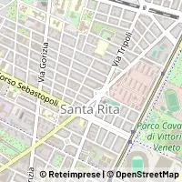 Kaart Torino