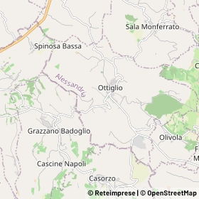 Mappa Ottiglio