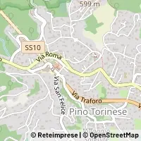 Map Pino Torinese