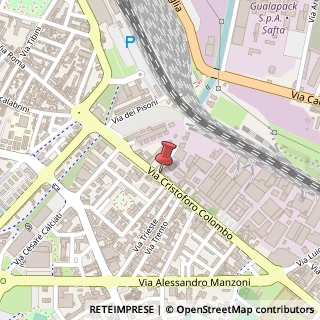 Mappa Via Cristoforo Colombo, 23c, 29122 Piacenza, Piacenza (Emilia Romagna)