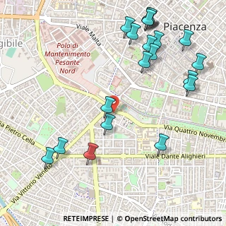 Mappa Piazzale Genova, 29122 Piacenza PC, Italia (0.665)