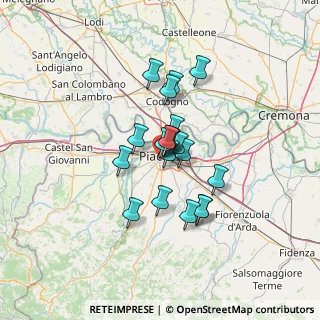 Mappa Piazzale Genova, 29122 Piacenza PC, Italia (9.018)