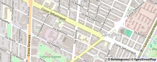 Mappa Torino