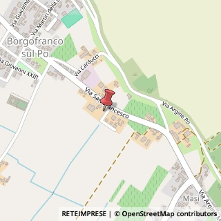 Mappa Via Don Ferrari, 2, 46020 Borgofranco sul Po, Mantova (Lombardia)