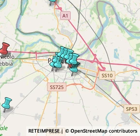 Mappa Via Umberto Gambara, 29122 Piacenza PC, Italia (2.95071)