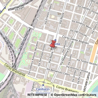 Mappa Via Nizza, 86, 01000 Torino, Torino (Piemonte)