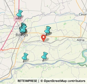 Mappa 45010 Ceregnano RO, Italia (7.84167)