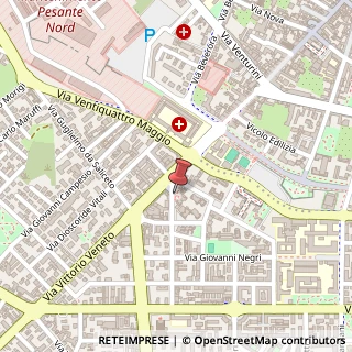 Mappa Via Campo Sportivo Vecchio, 6, 29122 Piacenza, Piacenza (Emilia Romagna)