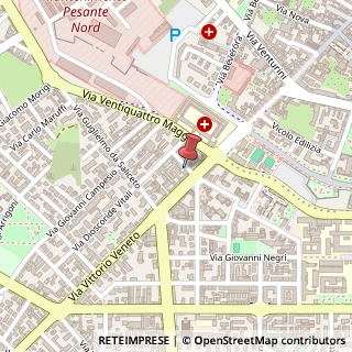 Mappa Via Faustino Perletti, 5, 29121 Piacenza, Piacenza (Emilia Romagna)