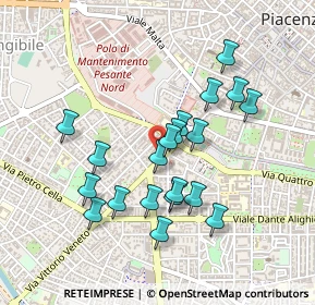 Mappa Via Genova, 29122 Piacenza PC, Italia (0.415)