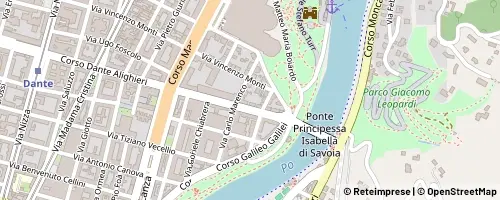 Mappa Turin