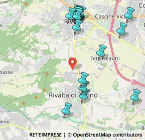 Mappa Via Rivoli, 10098 Rivoli TO, Italia (2.44647)