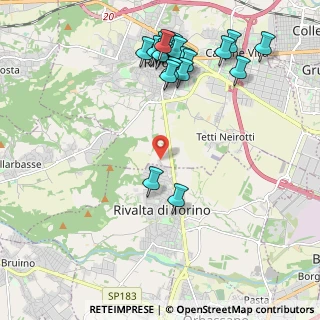 Mappa Via Rivoli, 10098 Rivoli TO, Italia (2.427)