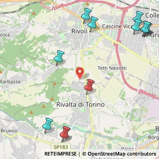 Mappa Via Rivoli, 10098 Rivoli TO, Italia (3.25417)