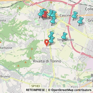 Mappa Via Rivoli, 10098 Rivoli TO, Italia (2.20818)