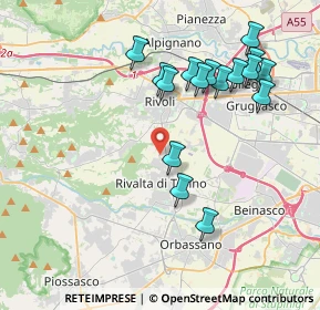 Mappa Via Rivoli, 10098 Rivoli TO, Italia (4.04)