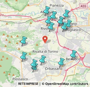 Mappa Via Rivoli, 10098 Rivoli TO, Italia (4.29938)