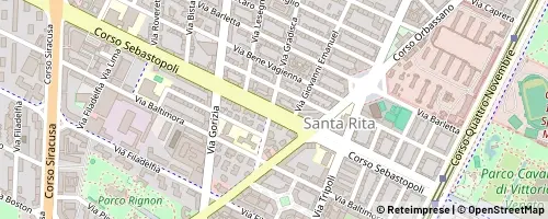 Mappa Torino