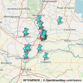 Mappa La Fattoria, 45100 Borsea RO, Italia (9.62526)