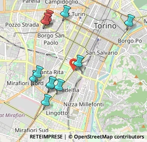 Mappa C. Un. Sovietica, 10100 Torino TO, Italia (2.24333)