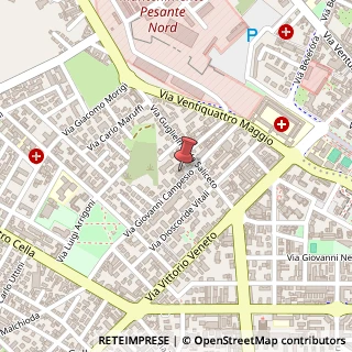 Mappa Via Giovanni Campesio, 23, 29121 Piacenza, Piacenza (Emilia Romagna)