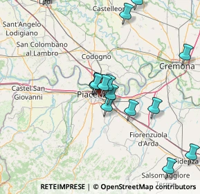 Mappa Via Ongina, 29122 Piacenza PC, Italia (18.43389)