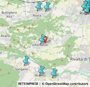 Mappa 10090 Villarbasse TO, Italia (3.80889)