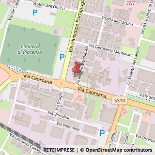 Mappa Via Caorsana, 26/b, 29122 Piacenza, Piacenza (Emilia Romagna)