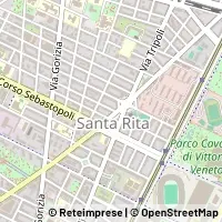 Mapa Torino