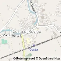 Mapa Costa di Rovigo