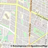 Mapa Torino