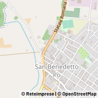 Map San Benedetto Po