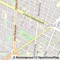 Mapa Torino