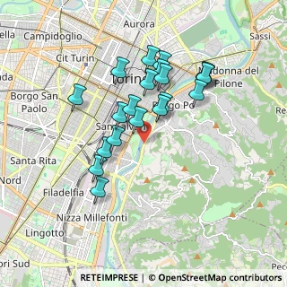 Mappa Via Febo, 10133 Torino TO, Italia (1.613)