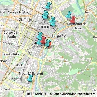 Mappa Via Febo, 10133 Torino TO, Italia (2.07692)