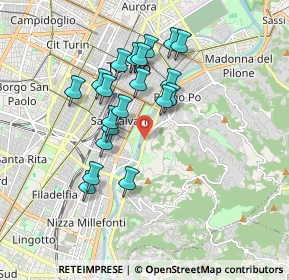 Mappa Via Febo, 10133 Torino TO, Italia (1.5765)