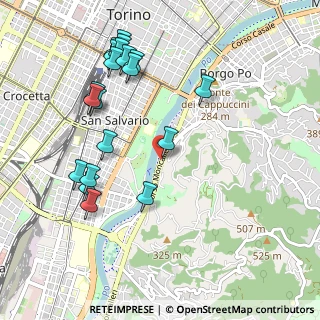 Mappa Via Febo, 10133 Torino TO, Italia (1.125)