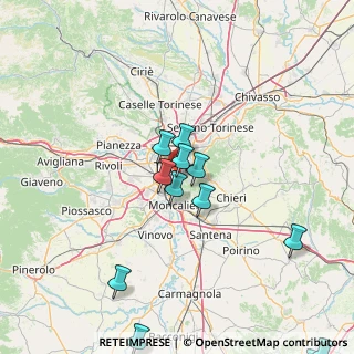 Mappa Via Febo, 10133 Torino TO, Italia (20.34154)