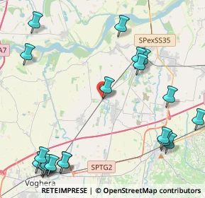 Mappa Lungavilla, 27053 Lungavilla PV, Italia (5.8685)