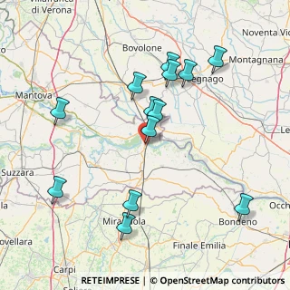 Mappa Via Giuseppe Di Vittorio, 46036 Revere MN, Italia (16.07538)
