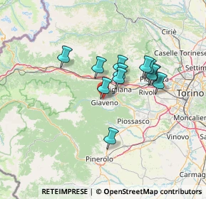 Mappa Via Tortorello, 10094 Giaveno TO, Italia (10.8225)