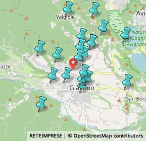 Mappa Via Tortorello, 10094 Giaveno TO, Italia (1.628)